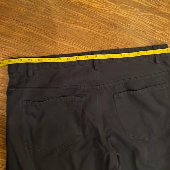 Spier & Mackay Navy 5-pocket canvas pants - Picture 4 of 5